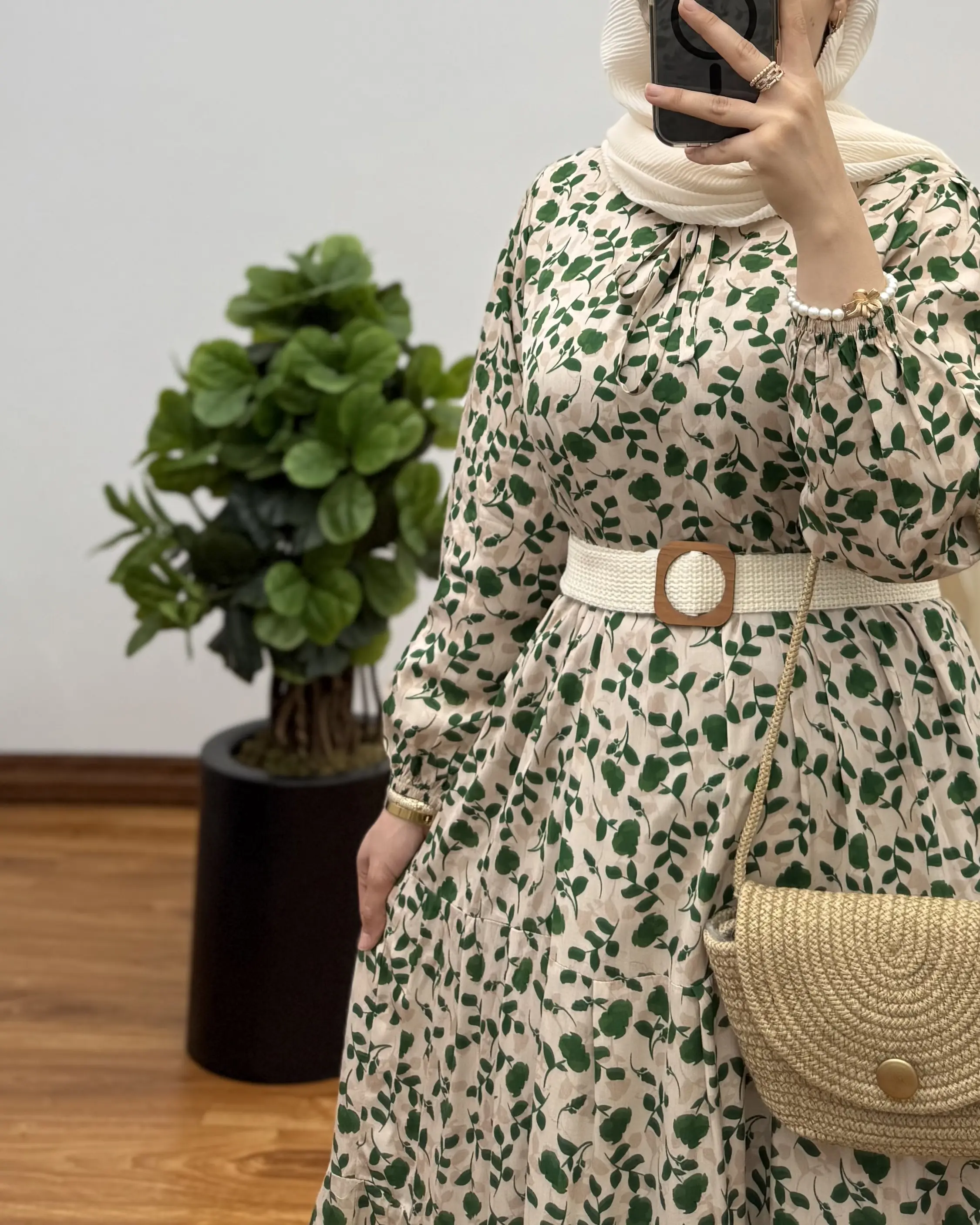 کمربند کنفی سفید